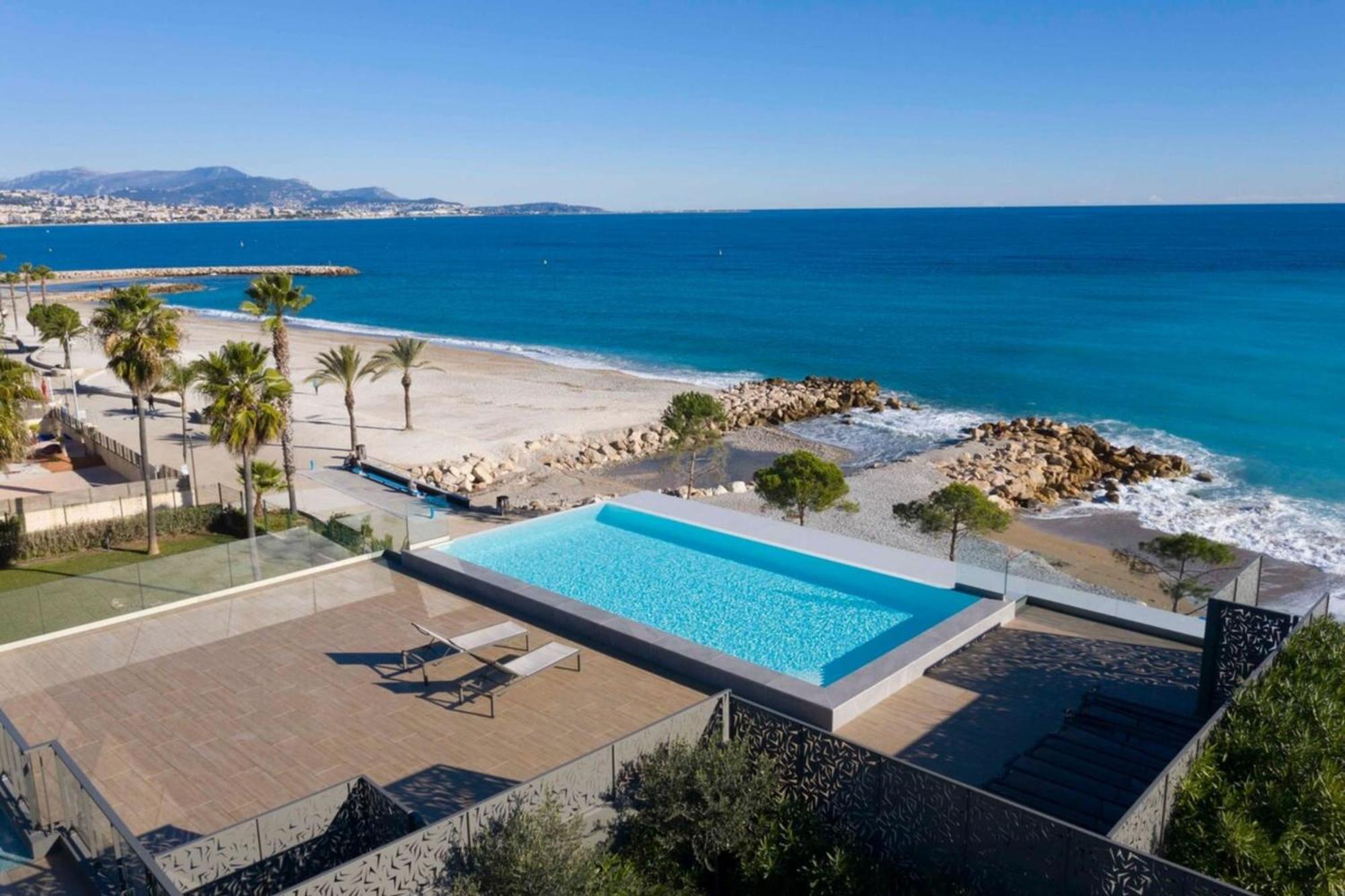 06Ah - Superb Waterfront T2 - Swimming Pool Apartment Villeneuve-Loubet Exterior photo