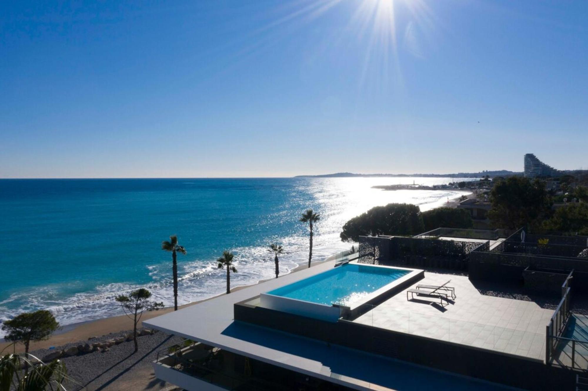06Ah - Superb Waterfront T2 - Swimming Pool Apartment Villeneuve-Loubet Exterior photo